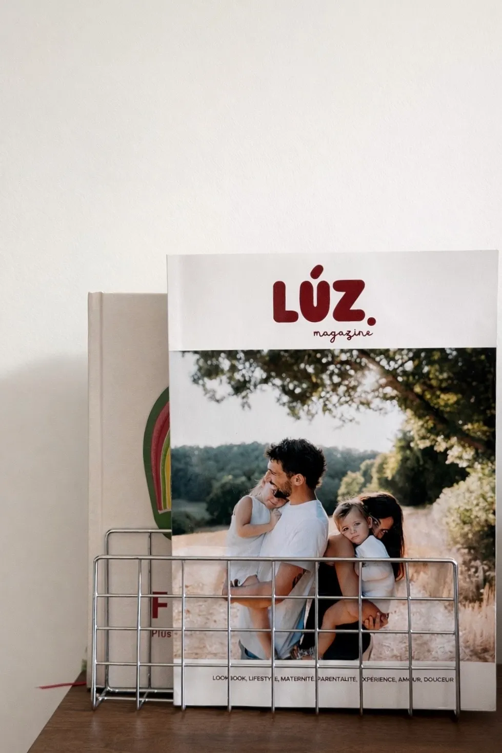 Magazine de naissance ouvert